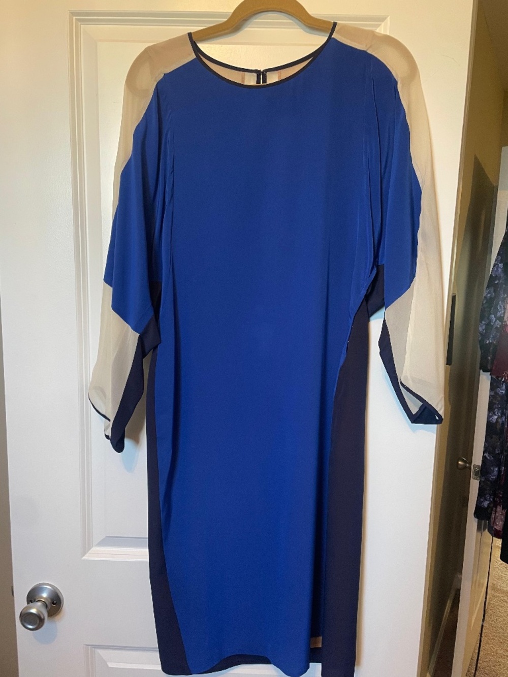 BCBG Maxazria Runway Colorblock Dress